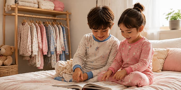 BEGOODTEX flame retardant children’s pajamas jersey knit and fleece fabrics
