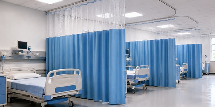 BEGOODTEX flame retardant medical curtain and healthcare textile fabrics