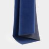 Tissu d'ameublement en velours tissé ignifugé begoodtex, bleu foncé, pour canapé