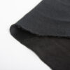 Begoodtex inherent vlamvertragende, zware stof, zwart, dichte textuur